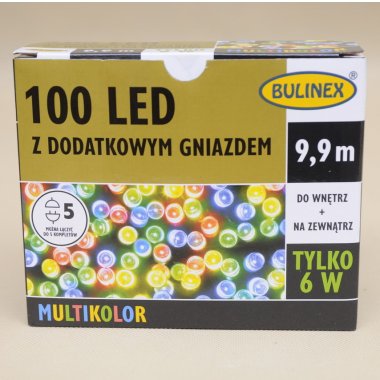 13-101 LAMPKI LED 100L+G ZASILACZ MIX