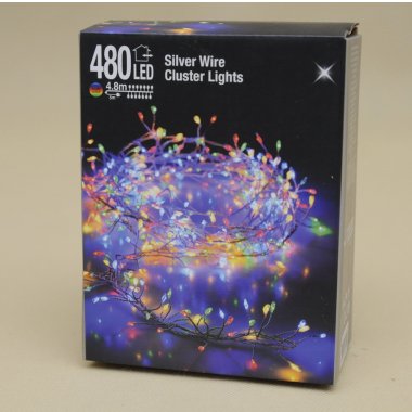 AX8717440 LAMPKI ŁAŃCUCH 480 LED MIX - TRANS IP44