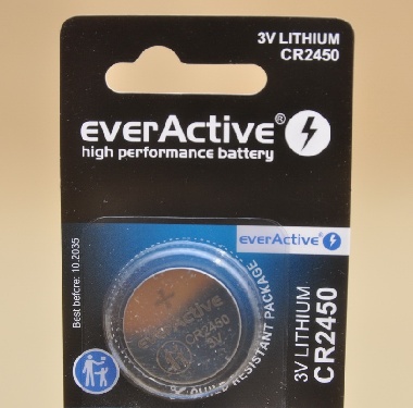 CR2450 5BL EVERACTIVE BLISTER BATERIE LI TOWE