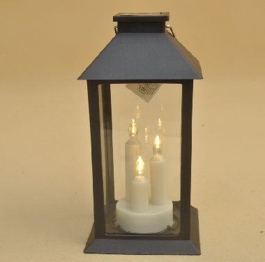LAM-283-02552 LAMPION  SOLAR*3  ŚWIETA  H28*14CM
