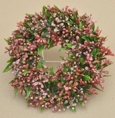 KWI-352-03734 WIANEK CZERWONY KULKI 30 CM