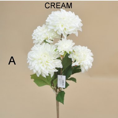 DES004 BUKIET*5 DALIA PODGUMOWANA 50 CM OP.6 SZT
