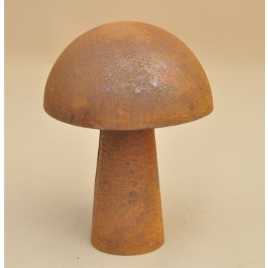 CX0823 GRZYB Z METALU 25*22*9CM