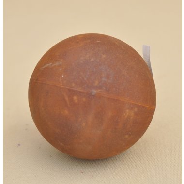 KP0249 O. KULA Z METALU RDZA 12CM