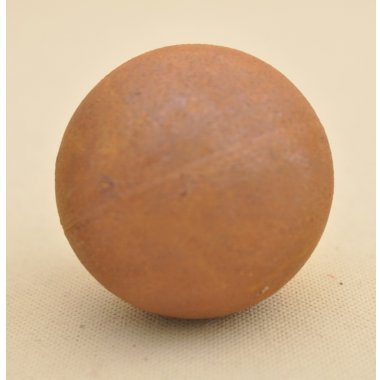 Q0151 KULA Z METALU RDZA 8CM