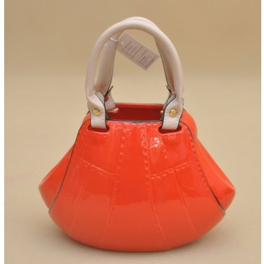 JY25N106 RED TOREBKA PORCELANA CZERWONA H 17*24*14