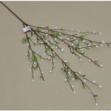 C-885 GAŁĄZKA BAZI Z LISTAKAMI 90 CM W OP. 6/48