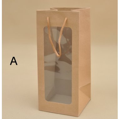 TCP22 TOREBKA PAPIEROWA OKIENKO H 28*12*12 CM