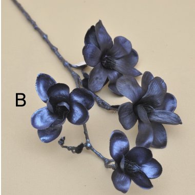 XKLM001 MAGNOLIA GAŁĄZKA MATALIZOWANA 85CM OP.12