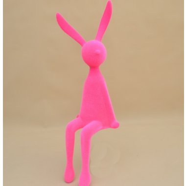 SF-829-L-MAGENTA KRÓLIK MAGENTA FLOCK H 90*28 CM