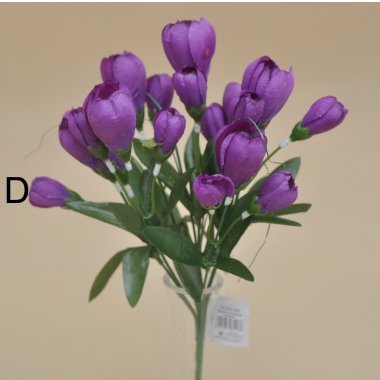 BU04120 BUKIET KROKUSA*7 34CM OP.24 SZT