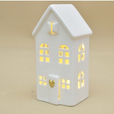 LE101-24B527B DOMEK BIAŁY CERAMIKA LED H20*9 OP.2