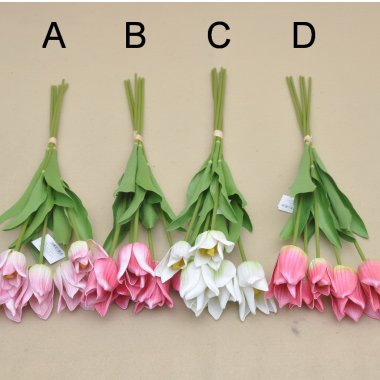 YD315 TULIPAN BUKIET*5 PIANKA 60 CM OP.12 SZT
