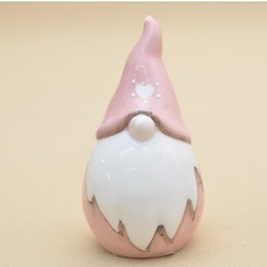 23808-2 MIKOŁAJ CERAMIKA RÓŻOWY H 13*7 OP.8 SZT