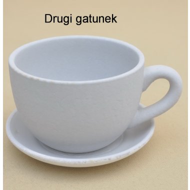 CAC-334-0852 DONICA FILIŻANKA SZARA CERA.H11*15CM
