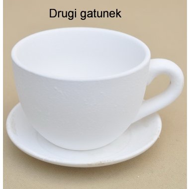 CAC-334-0852 DONICA FILIŻANKA BIAŁA CERAM H11*15CM