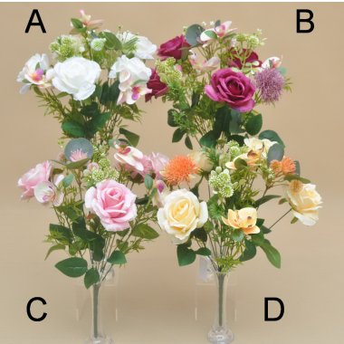 BUK1005 RÓŻA STORCZYK BUKIET 48 CM W OP. 12 SZT