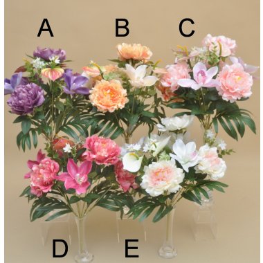 MD033 BUKIET STORCZYK/PIWONIA*10 42 CM OP.12 SZT