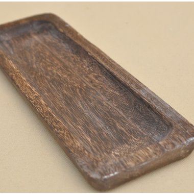 CAD-393-05510 TACA DREWNO C.BRĄZ H 2.5*39*13 CM