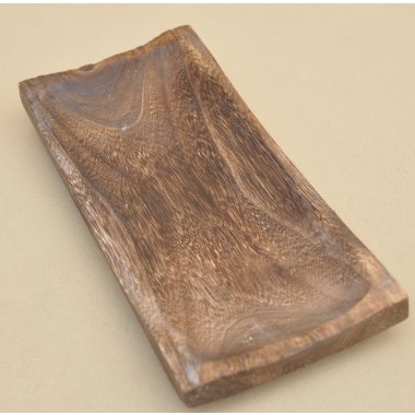 CAD-393-05521-26 TACA DREWNO BRĄZ H 4*34*15 CM