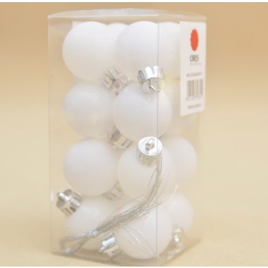 AR3-3016AB-WHITE BOMBKA*16 PLASTIK BIAŁA 3CM