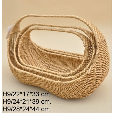 TD001206-3 KOSZ*3 PODŁUŻNY TECHNORATAN BRĄZOWY