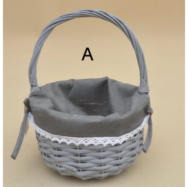 OR-KS-19724 MIX KOSZYK MIX  MATERIAŁ H25*22 CM