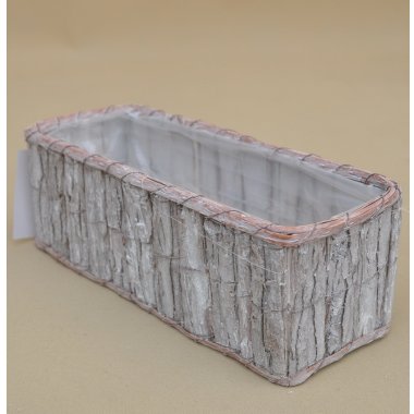 TRE25ND025 OSŁONKA KORA SZARA BIELONA H 12*36*14