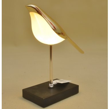 CX0657 PTAK METAL PLASTIK LED H 28*33 CM