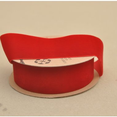 WST.WELUR.3.8.RED WSTĄŻKA WELU 10 YARD