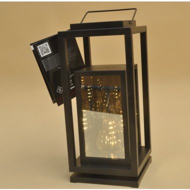 12/26/YZE WW LATARENKA LED ŻYWY PŁOMIEŃ H30*14CM