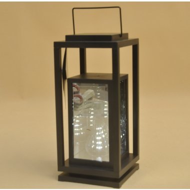 12/26/YZE CW LATARENKA LED ŻYWY PŁOMIEŃ H30*14CM