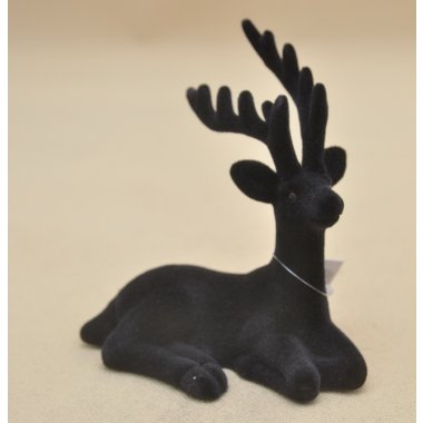 BNPK-3-04472 RENIFER CZARNY FLOCK H15*14 OP.36/144