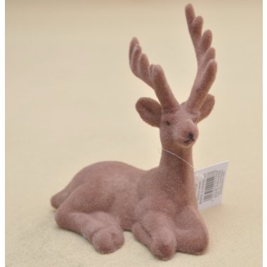 BNPK-3-04495 RENIFER BRĄZOW FLOCK H15*14 OP.36/144