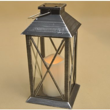 OR-LP8105D-BL/GL LATRENKA SOLAR CZARNA H28*14CM