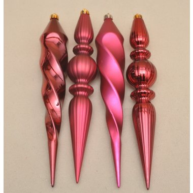 028448 BOMBKA SOPEL*2 BORDO PLASTIK H 30*5 CM