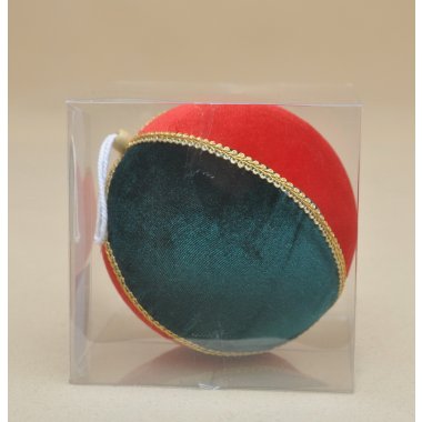 BNPK-178-03458 BOMBKA FLOCK CZERW/ZIELONA 15 CM