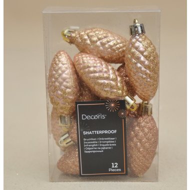 028495 BOMBKA SZYSZKI*12 SZAMPAN PLASTIK H6*3 CM