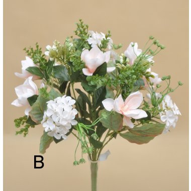 MD054 BUKIET MIX MAGNOLIA Z DODATKAMI 50 CM W OP.6