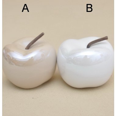 AAE444070 JABŁKO CERAMIKA H 6*8 CM OP.12 SZT