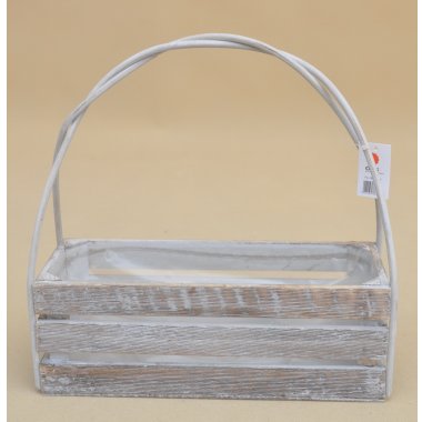 F3-16BW292 OSŁONKA DREWNIANA Z UCHEM H32*32*12 CM