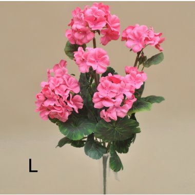 AX39048 PELARGONIA BUKIET*7 48 CM 24 SZT