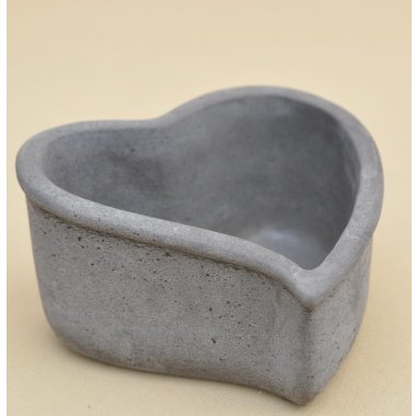 CB0003-M OSŁONKA SERCE BETON SZARA H 11/8*20*20 CM