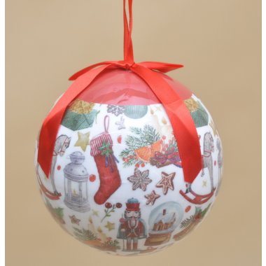 TG69344-27 BOMBKA STYROPIAN 15 CM