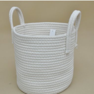 EC-21 SC-21-3 KOSZ BIAŁY BOHO DUŻY H26*23 CM