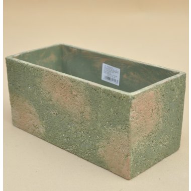 2304016L4 DONICZKA BETON BRĄZ ZIELEŃ H 13*27*12 CM