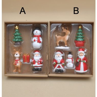 ALX913070 ZESTAW  FIGUREK *5 POLIREZING 7/8 CM