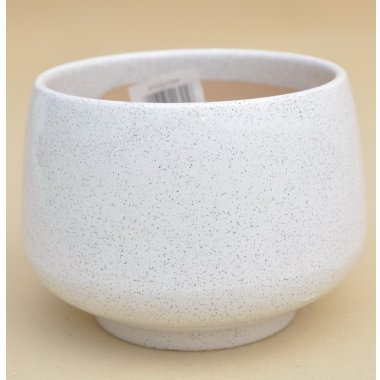 B2510122M DONICZKA CERAMICZNA BIAŁA H14*17 CM
