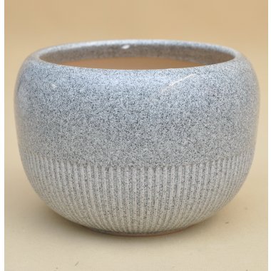 B2510118L DONICZKA CERAMICZNA SZARA H18*26 CM