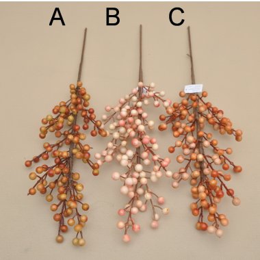 T059043 GAŁĄZKA KULKI STYROPIAN 60 CM OP.6/24 SZT